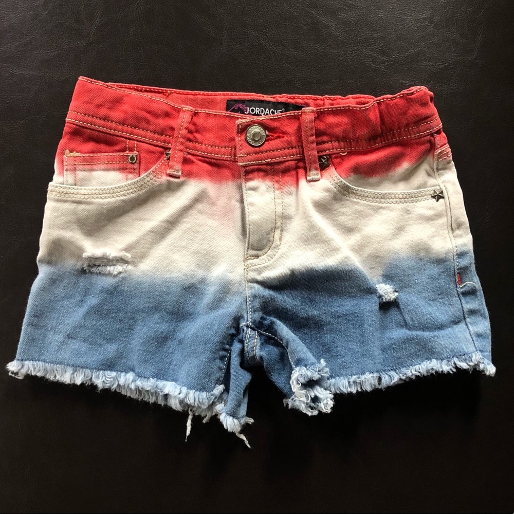 Red white and blue shorts